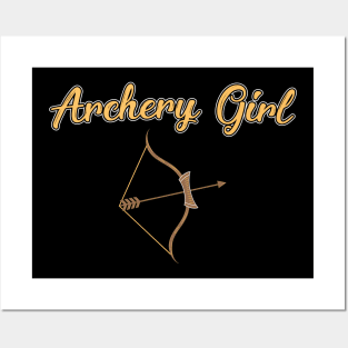 Archery Girl Posters and Art